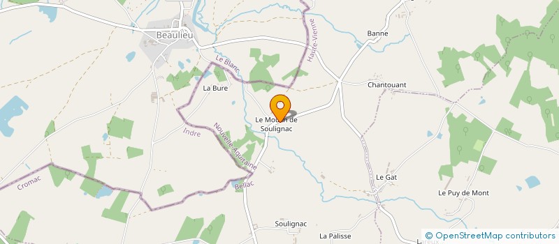 localisation de l'entreprise MONSIEUR NICOLAS OVAN à CROMAC