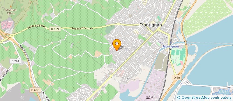 localisation de l'entreprise MONSIEUR NICOLAS PACAUD à FRONTIGNAN