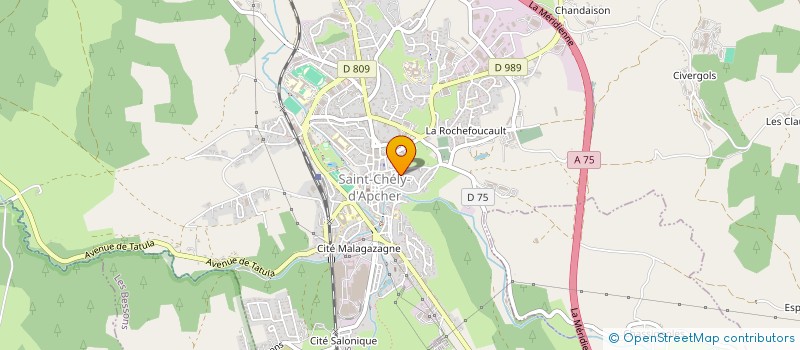 localisation de l'entreprise MONSIEUR NICOLAS PAGES  SAINT-CHELY-D'APCHER