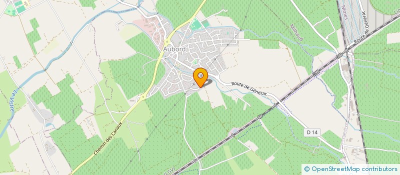 localisation de l'entreprise MONSIEUR NICOLAS PAGES  AUBORD