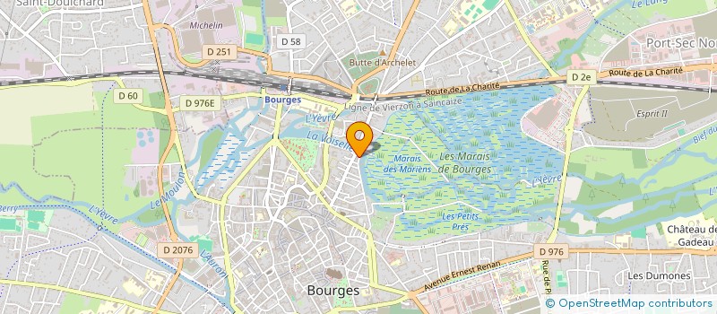 localisation de l'entreprise MONSIEUR NICOLAS PAIC  BOURGES