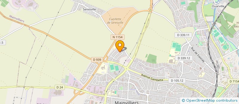 localisation de l'entreprise MONSIEUR NICOLAS PALBROIS à MAINVILLIERS