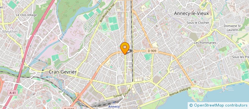 localisation de l'entreprise MONSIEUR NICOLAS PALIOTTI à ANNECY