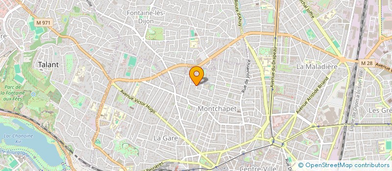 localisation de l'entreprise MONSIEUR NICOLAS PANLOUP à DIJON