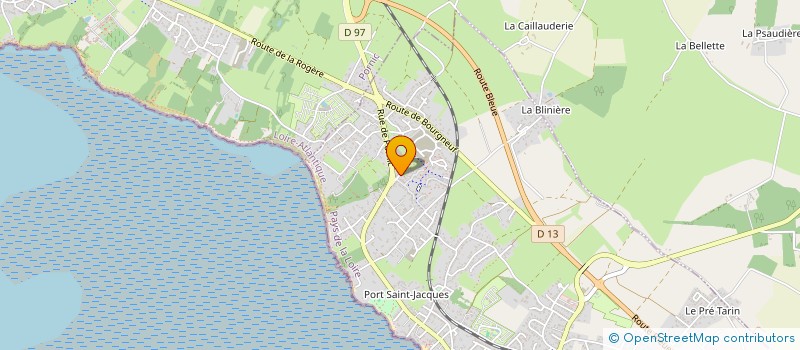 localisation de l'entreprise MONSIEUR NICOLAS PAPIN  LA BERNERIE-EN-RETZ