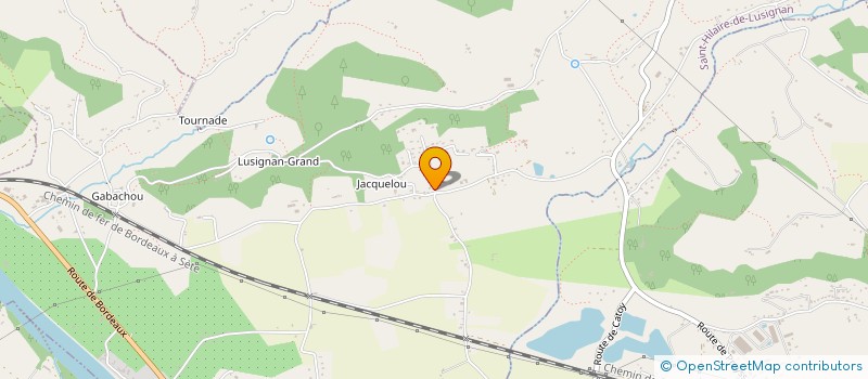 localisation de l'entreprise MONSIEUR NICOLAS PAPY  SAINT-HILAIRE-DE-LUSIGNAN