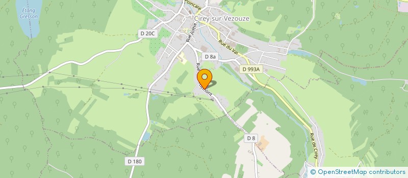 localisation de l'entreprise MONSIEUR NICOLAS PARENTIN  CIREY-SUR-VEZOUZE