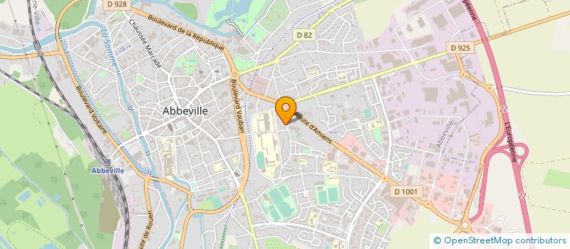 localisation de l'entreprise MONSIEUR NICOLAS PARIS  ABBEVILLE