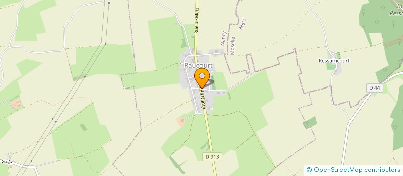 localisation de l'entreprise MONSIEUR NICOLAS PARISOT  RAUCOURT