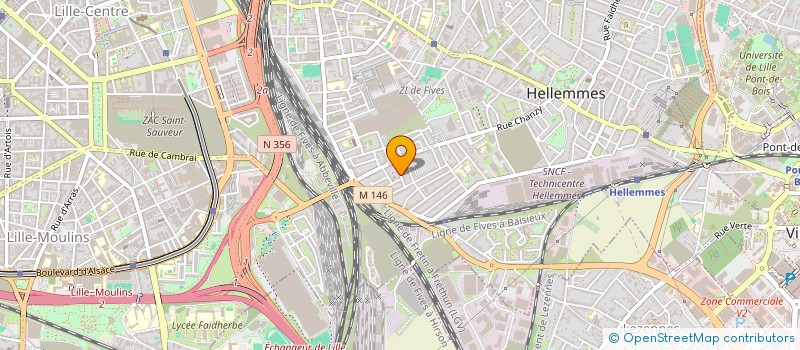 localisation de l'entreprise MONSIEUR NICOLAS PARISOT  LILLE