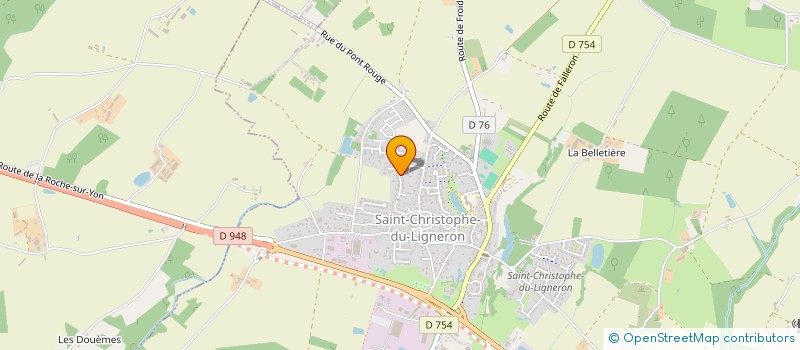 localisation de l'entreprise MONSIEUR NICOLAS PARPETTE  PALLUAU