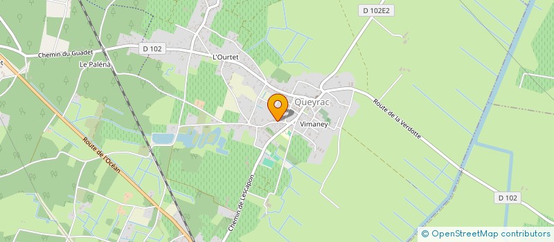 localisation de l'entreprise MONSIEUR NICOLAS PARREIRA  QUEYRAC