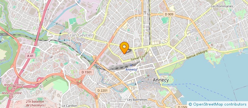 localisation de l'entreprise MONSIEUR NICOLAS PASCAL KUZNIK CORRE à ANNECY