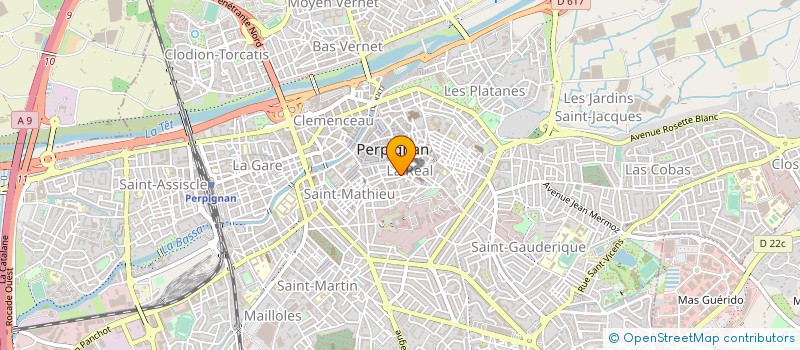 localisation de l'entreprise MONSIEUR NICOLAS PASINI  PERPIGNAN