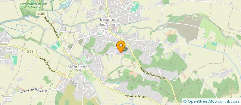 localisation de l'entreprise MONSIEUR NICOLAS PASSERA  BEAUMONT-LES-VALENCE