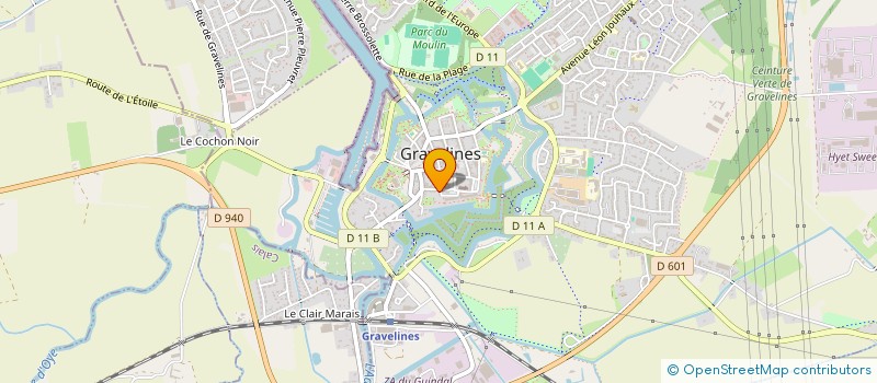 localisation de l'entreprise MONSIEUR NICOLAS PATA à GRAVELINES