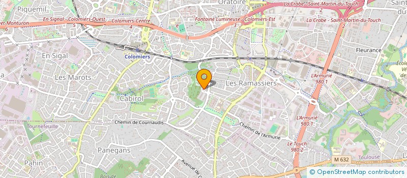 localisation de l'entreprise MONSIEUR NICOLAS PATALUCH à COLOMIERS