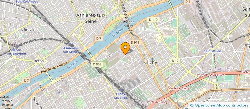 localisation de l'entreprise MONSIEUR NICOLAS PATAULT à CLICHY