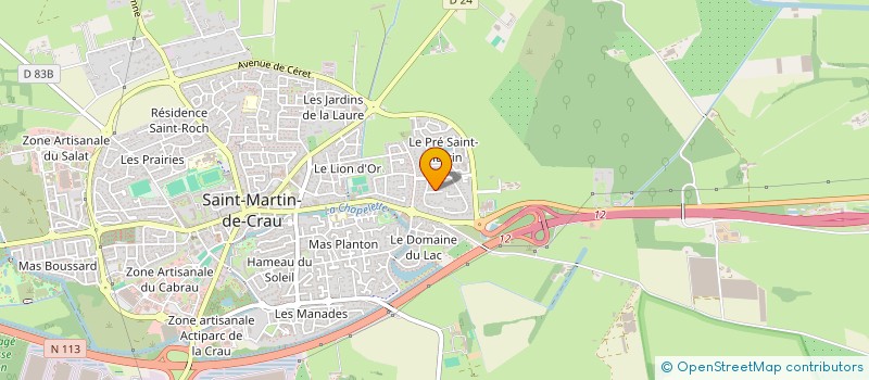 localisation de l'entreprise MONSIEUR NICOLAS PATTI à SAINT-MARTIN-DE-CRAU