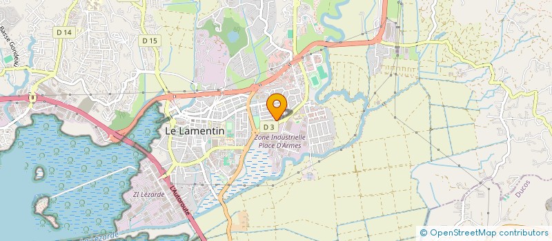 localisation de l'entreprise MONSIEUR NICOLAS PAULIN à LE LAMENTIN