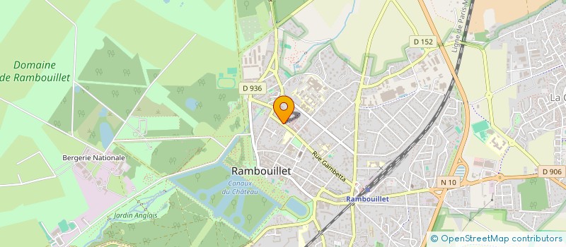 localisation de l'entreprise MONSIEUR NICOLAS PAULUS  RAMBOUILLET