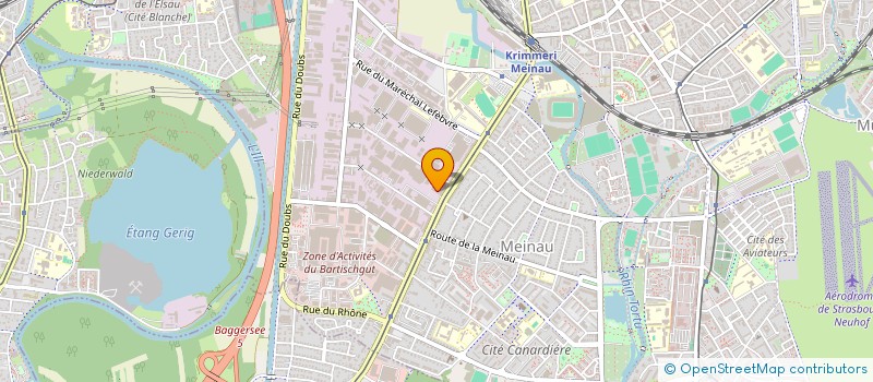 localisation de l'entreprise MONSIEUR NICOLAS PAULUS à STRASBOURG