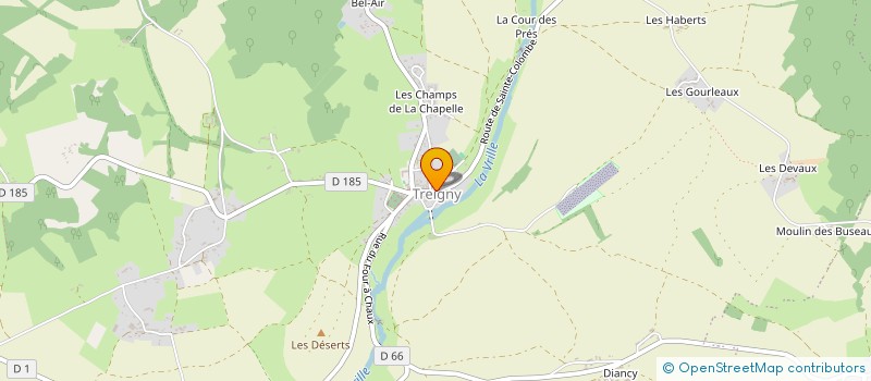 localisation de l'entreprise MONSIEUR NICOLAS PAUTOT à TREIGNY-PERREUSE-SAINTE-COLOMBE