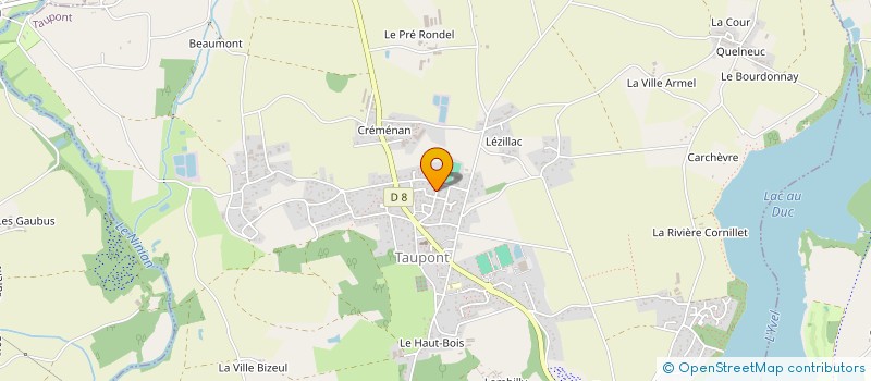 localisation de l'entreprise MONSIEUR NICOLAS PAUTREMAT  PLOERMEL