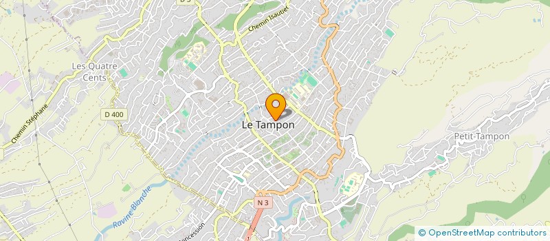 localisation de l'entreprise MONSIEUR NICOLAS PAVADEPOULLE  LE TAMPON