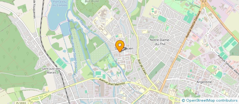 localisation de l'entreprise MONSIEUR NICOLAS PEAN  BEAUVAIS