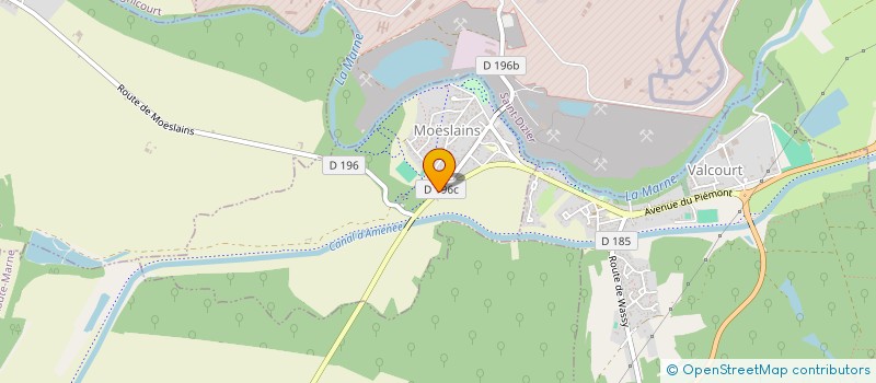 localisation de l'entreprise MONSIEUR NICOLAS PECHEUR à MOESLAINS
