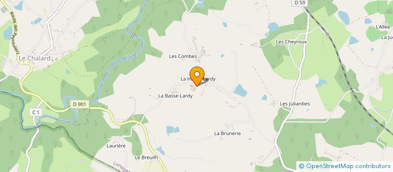 localisation de l'entreprise MONSIEUR NICOLAS PECOUT à ST YRIEIX LA PERCHE