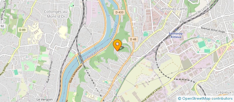 localisation de l'entreprise MONSIEUR NICOLAS PECQUERIE  CALUIRE ET CUIRE