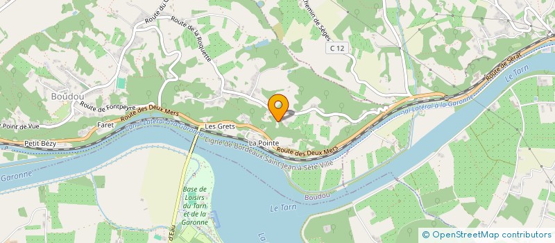 localisation de l'entreprise MONSIEUR NICOLAS PELECH  BOUDOU