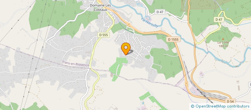 localisation de l'entreprise MONSIEUR NICOLAS PELLERIN à TRANS-EN-PROVENCE