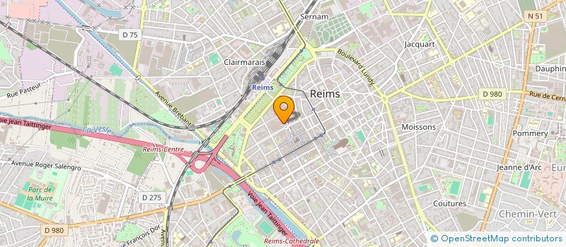 localisation de l'entreprise MONSIEUR NICOLAS PELLETIER à REIMS