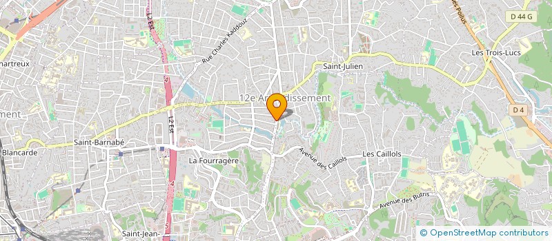 localisation de l'entreprise MONSIEUR NICOLAS PENDJOYAN à MARSEILLE