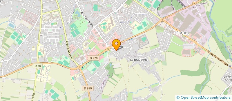 localisation de l'entreprise MONSIEUR NICOLAS PENIN à CHATEAUROUX