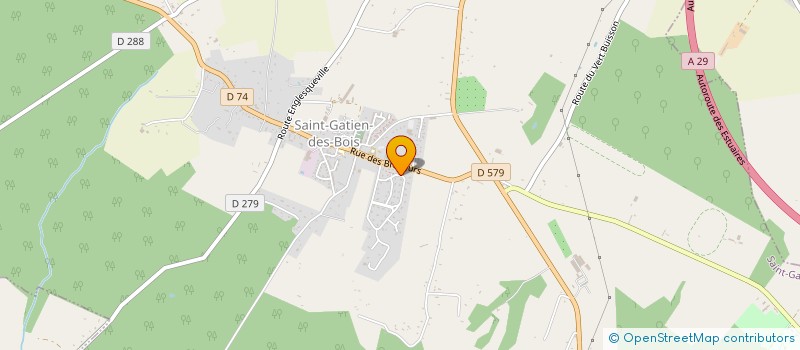 localisation de l'entreprise MONSIEUR NICOLAS PEPIN  SAINT-GATIEN-DES-BOIS