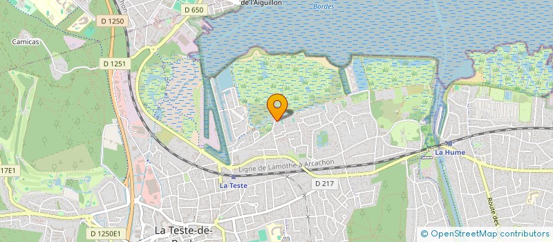 localisation de l'entreprise MONSIEUR NICOLAS PEREILLO à LA TESTE-DE-BUCH