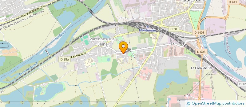 localisation de l'entreprise MONSIEUR NICOLAS PEREIRA  VARENNES-SUR-SEINE