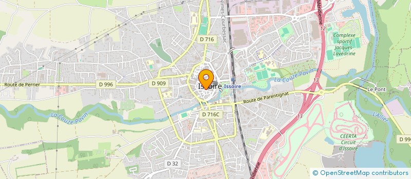 localisation de l'entreprise MONSIEUR NICOLAS PEREIRA  SOLIGNAT