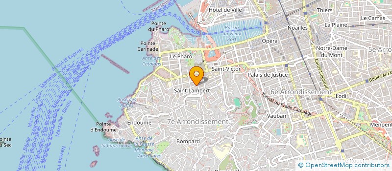 localisation de l'entreprise MONSIEUR NICOLAS PEREIRA à MARSEILLE
