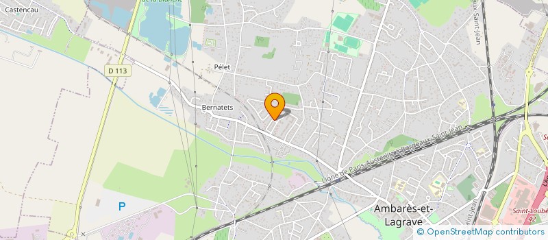 localisation de l'entreprise MONSIEUR NICOLAS PEREIRA à AMBARES-ET-LAGRAVE