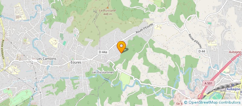 localisation de l'entreprise MONSIEUR NICOLAS PEREZ à AUBAGNE