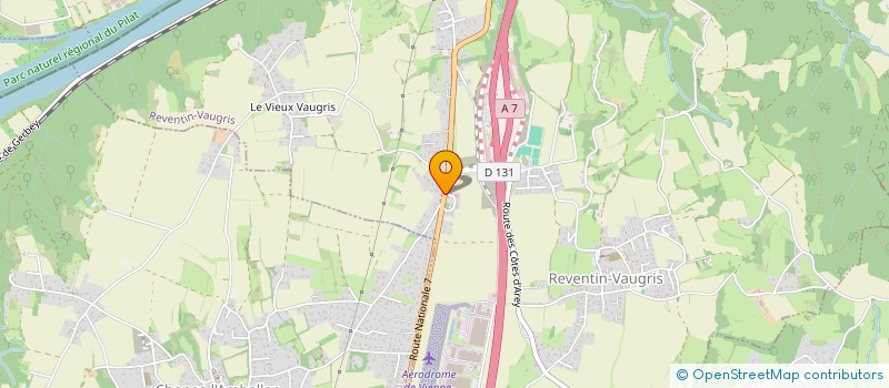 localisation de l'entreprise MONSIEUR NICOLAS PEREZ  REVENTIN-VAUGRIS
