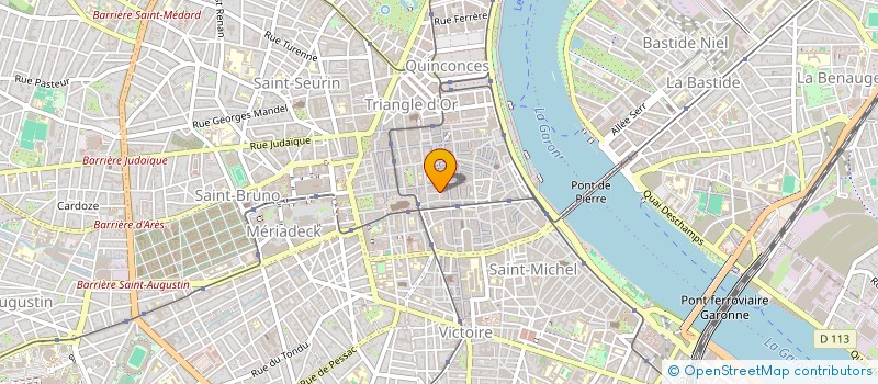 localisation de l'entreprise MONSIEUR NICOLAS PERICCHI  BORDEAUX