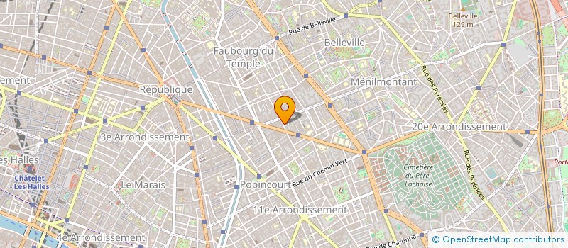 localisation de l'entreprise MONSIEUR NICOLAS PERINNE  PARIS