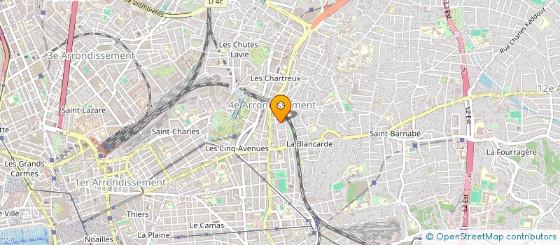 localisation de l'entreprise MONSIEUR NICOLAS PERITORE à MARSEILLE