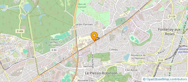 localisation de l'entreprise MONSIEUR NICOLAS PERNES  LE PLESSIS-ROBINSON